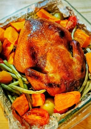 Foto resep 988. Ayam Panggang Utuh