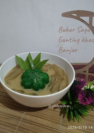 Foto resep Bubur Sagu Gunting khas Banjar