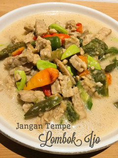 Foto resep Jangan Tempe Lombok Ijo (a.k.a Sayur Tempe Cabe Hijau)