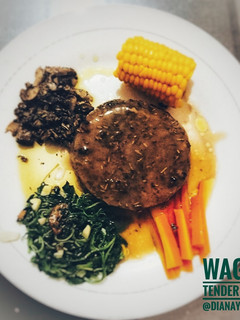 A picture of Wagyu tender steak.