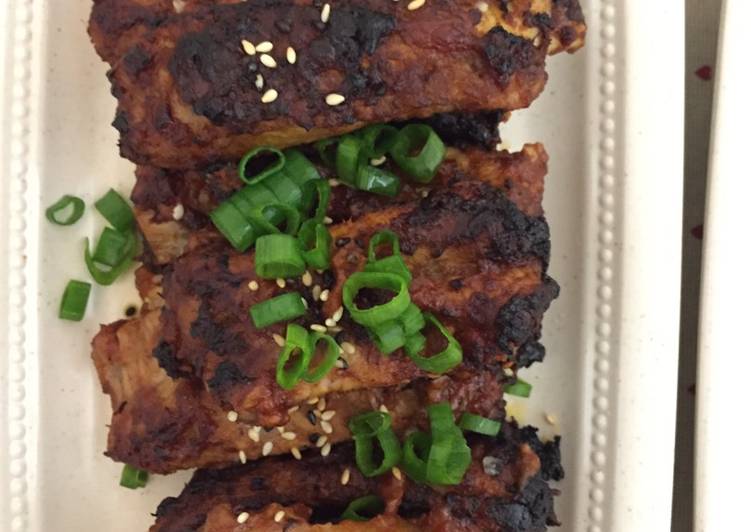 Steps to Prepare Perfect Takeout style chinese spare ribs