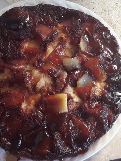 Una foto de Torta de manzana