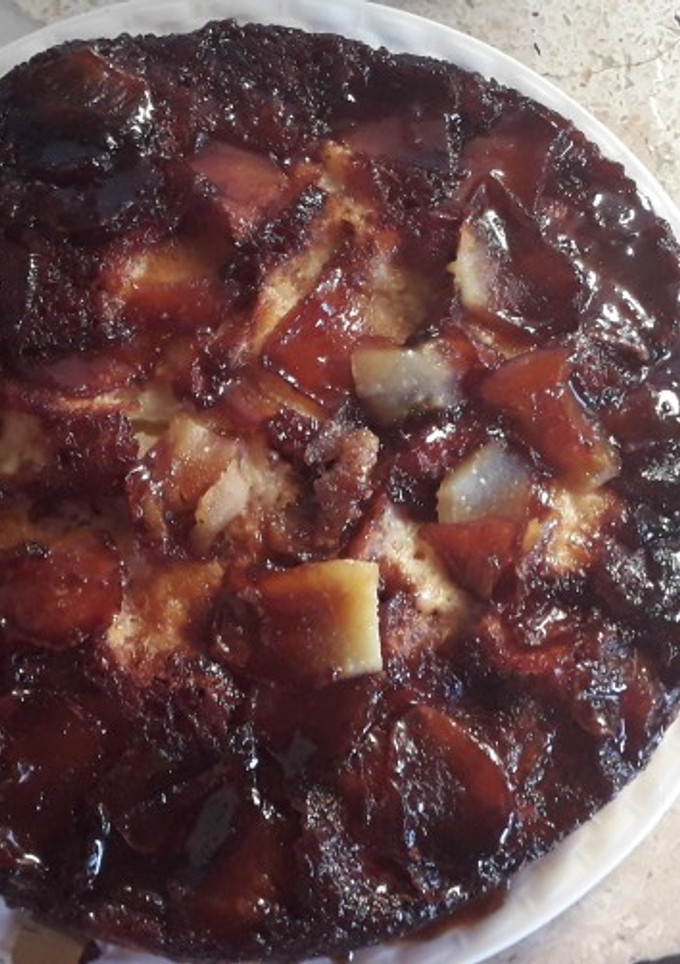 Una foto de Torta de manzana