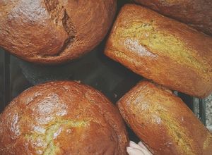 Hình của món Banana Bread (Bánh mì chuối).