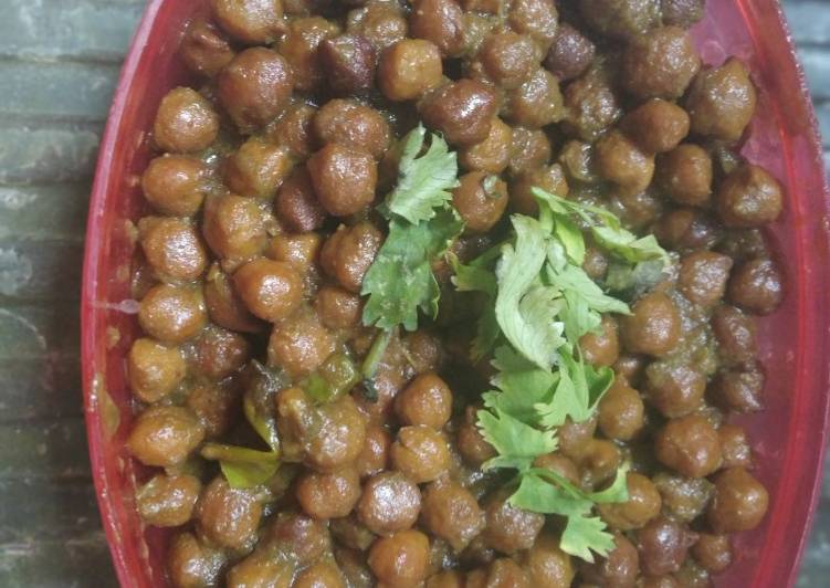 Simple Way to Make Super Quick Homemade Bihari style masala chana