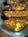 Stuffed/fried peanut butter & jelly