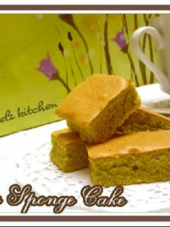 Foto resep Matcha Sponge Cake