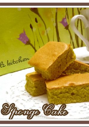 Foto resep Matcha Sponge Cake