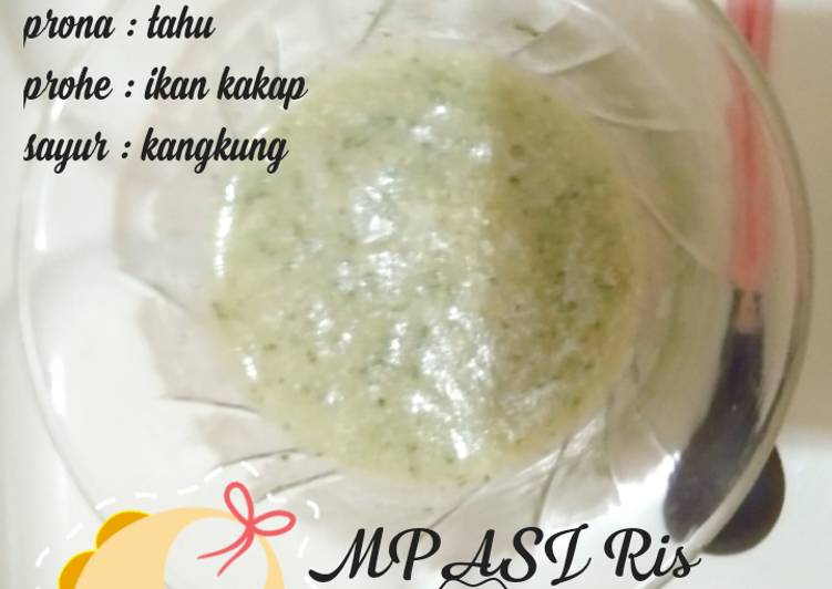MPASI 6 Bulan KaTaKa (kakap,tahu,kangkung)