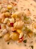 Chickpeas Salad With Yoghurt Sauce (India, Pakistan, Afghanistan)