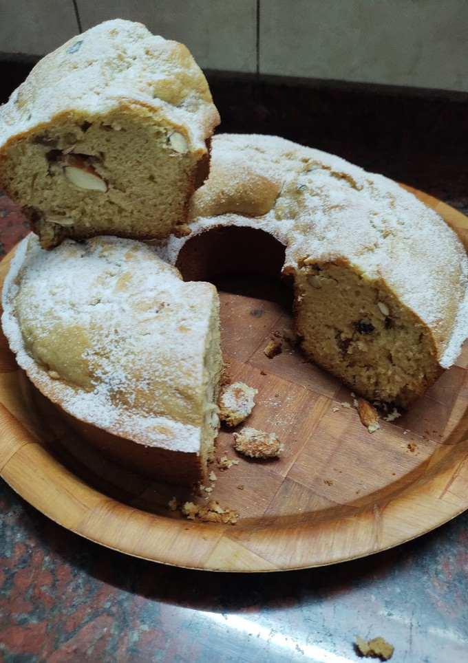 Una foto de Budín ingles húmedo
