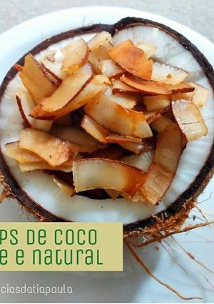 Foto de Chips de coco, natural e doce!