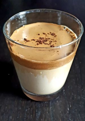 A picture of Dalgona Ice Coffee(Fluffy Coffee).