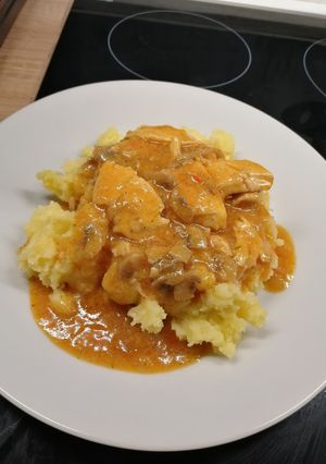 Gombás szelet recept fotója