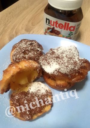 Foto resep Kue Soes Nutella