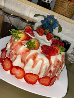 صورة لوصفة آيس تشيز كيك فرآوله 🍓