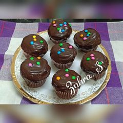 A picture of Chocolate cup cakes.