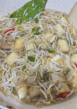 Foto resep Sayur toge tahu