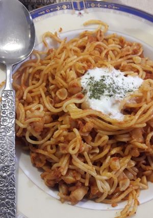 عکسی از دستور ماکارانی ساده و شکل دار