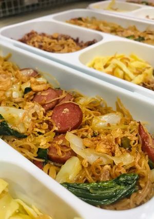 Foto resep Bihun Goreng Sosis Bekal Makan Siang