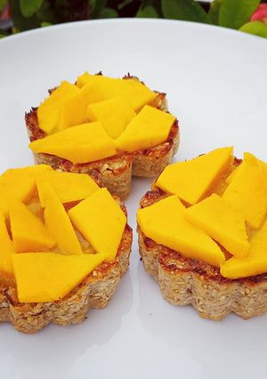 Une photo de Tartelettes à la mangue (healthy)