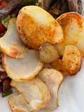 Papas fritas en freidora de aire