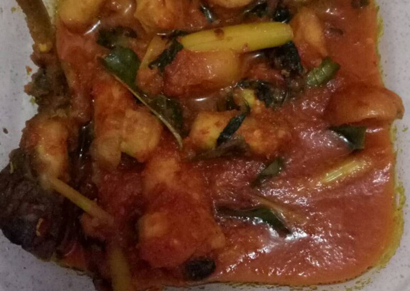 Ayam fillet rica rica