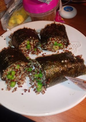 Una foto de Rollos de quinoa