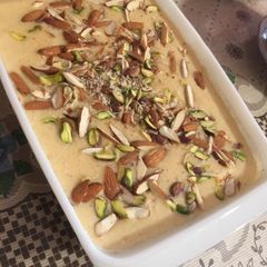 A picture of Caramel Firni.