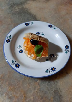 Une photo de Mini batbouts farcis aux tagliatelles de carottes 🥕