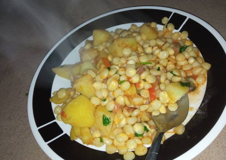 Recipe of Perfect Maize and potatoes