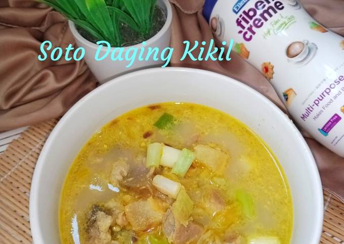 Cara Membuat Soto Daging Kikil Menu Enak