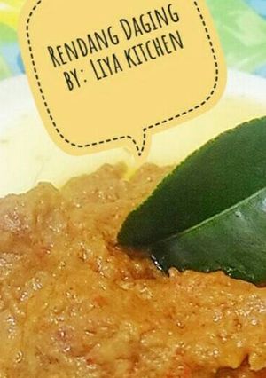 Foto resep Rendang daging sapi