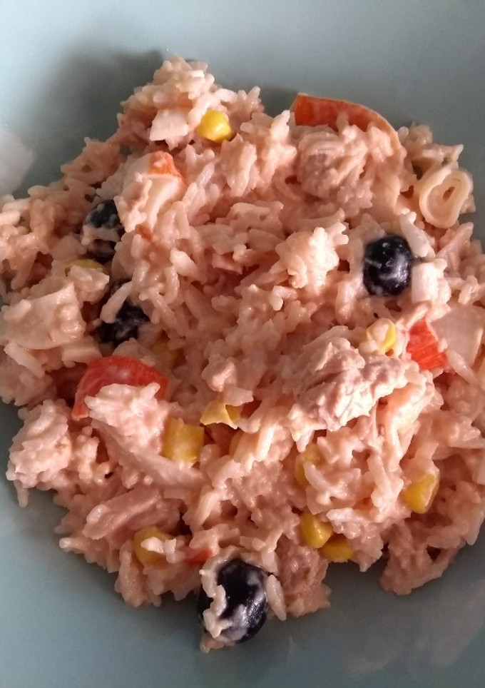 Una foto de Ensalada de arroz