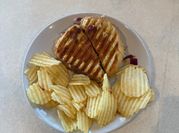A picture of tuna sandwich
