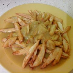 A picture of Healthy Homemade Chips/Fries.
