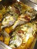 Oven Baked Sea Bream