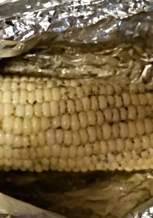A picture of Tinklee's BBQ/Oven Roasted Corn on the Cob.