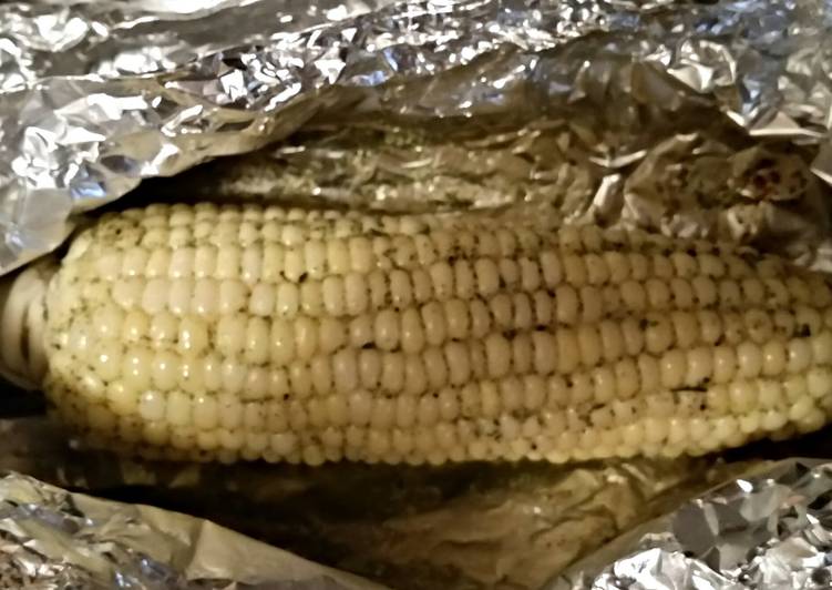 Easiest Way to Prepare Quick Tinklee&#39;s BBQ/Oven Roasted Corn on the Cob