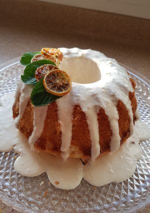 صورة لوصفة كيكة الليمون 🍋🍃