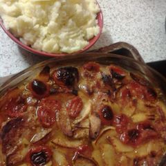 A picture of My sweet Gammon Bake.