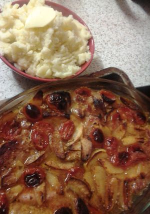 A picture of My sweet Gammon Bake.