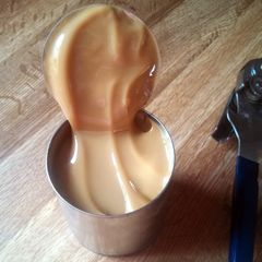 A picture of Homemade caramel..