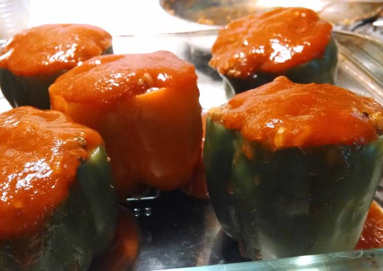 Recipe of Any-night-of-the-week Becks Stuffed Peppers