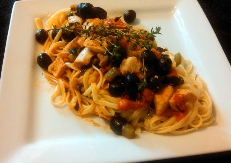 Chef Thomas's Chicken Linguine