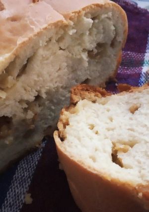Una foto de Pan con chicharrones. {2}. Diana