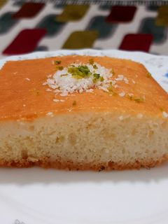 عکسی از دستور روانی سه قاشقی(کیک دسر)