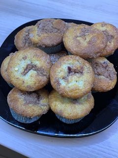 Áfonyás muffin recept fotója