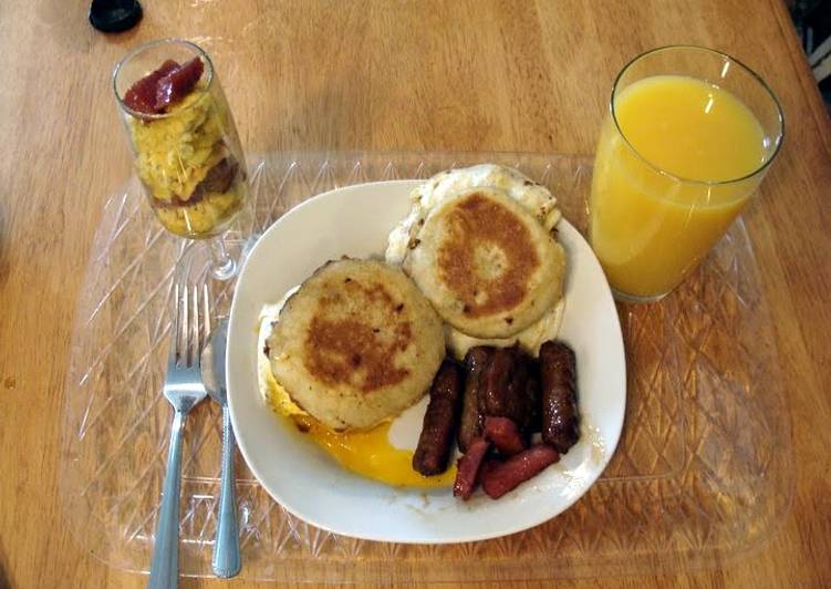 Simple Way to Make Ultimate Taisen&#39;s Father&#39;s Day Breakfast