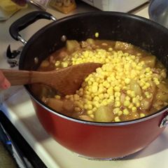 A picture of Curry chicken.
